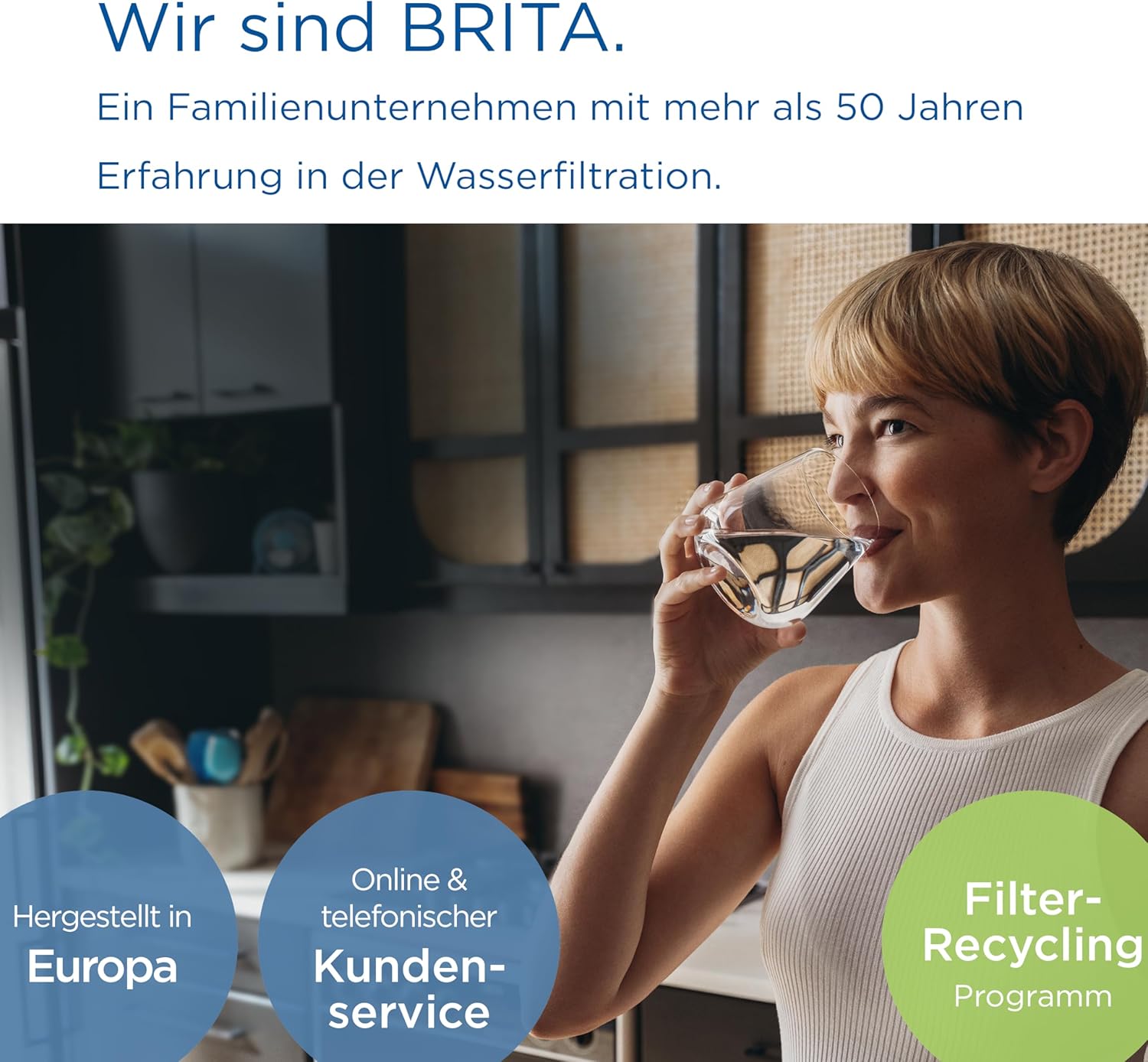 BRITA Style Eco Green Wasserfilterkanne (2,4 L) inklusive 1 Maxtra Pro All-in-1 Kartusche – Nachhaltiger Wasserfilter in modernem Design zur Reduzierung von Kalk, Chlor, Blei & Verunreinigungen – Bild 7