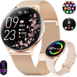 Damen-Smartwatch mit Anrufen – 7,...