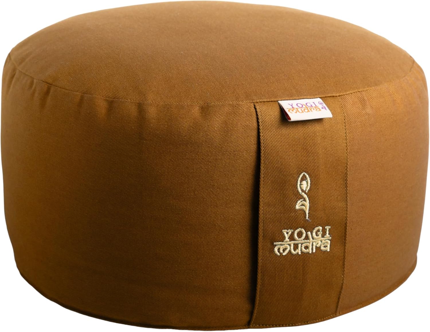 Ersatzbezug für Meditations- & Yogakissen rund Ø 30 x 15 cm – Kissenbezug aus Baumwolle mit Kordelzug – Sitzkissenbezug für Yoga & Meditation – ohne Füllung – Bild 3
