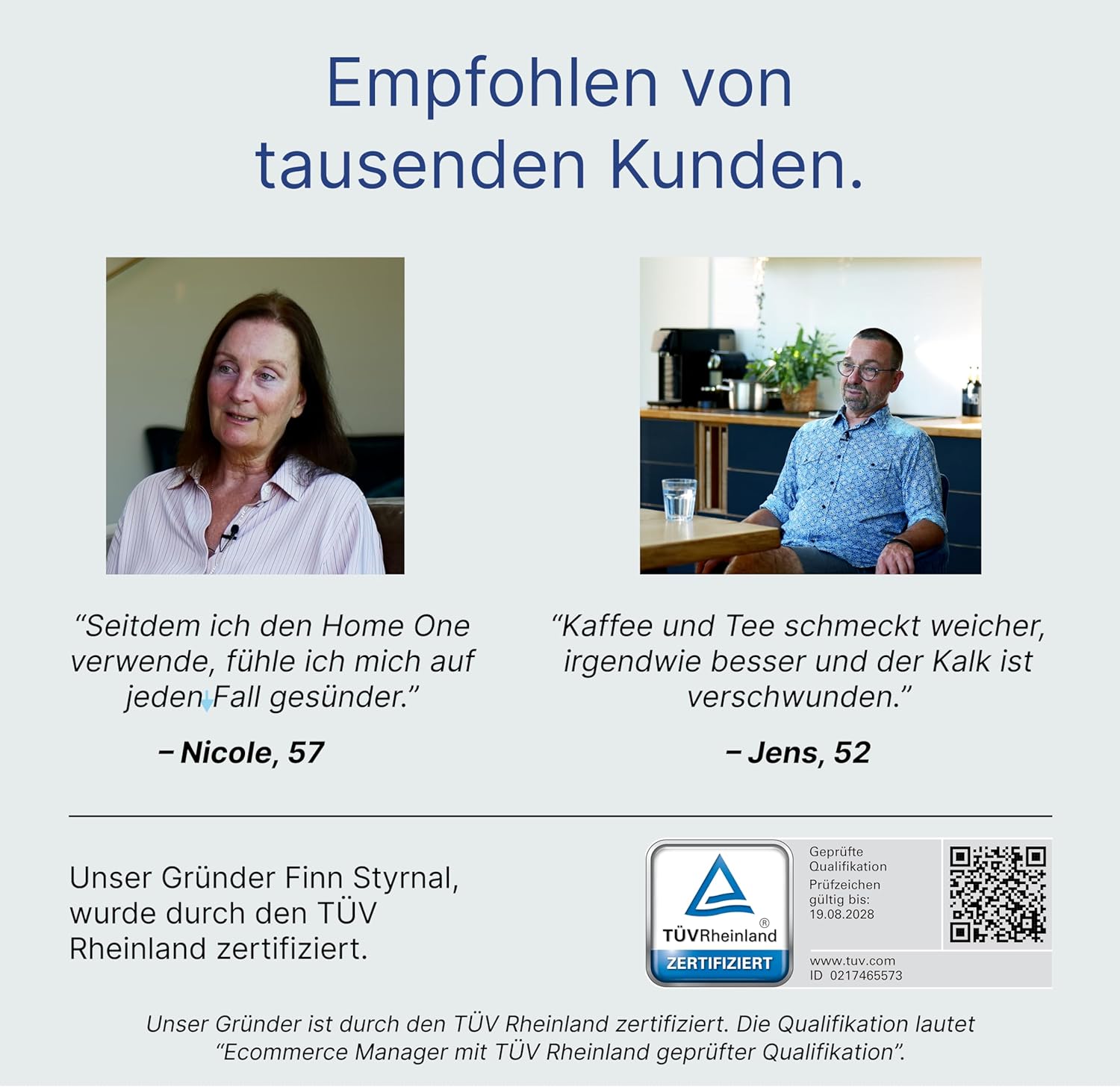 HO3 Home One Tisch-Osmoseanlage für Trinkwasser mit 4 Temperaturstufen (RT, 50, 85, 95 °C), 10 Stufen Wasserausstoß, mit Echtzeit-TDS, 8-stufiger Filterung und doppeltem Luma UV, Wasserfilter (weiß) – Bild 7