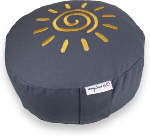 Yoga-Kissen, H 15 cm, Stickerei, Sh...