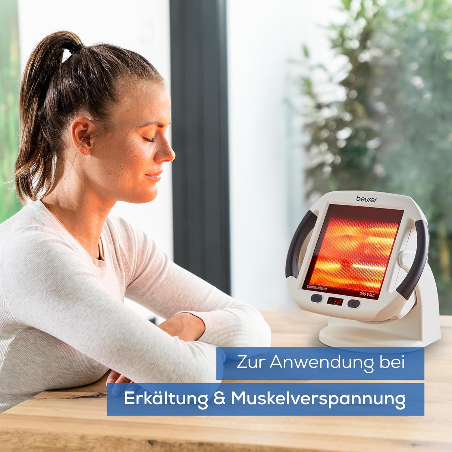 Beurer IL 50 Infrarotheizung zur Behandlung von Erkältungen und Muskelverspannungen – Bild 3