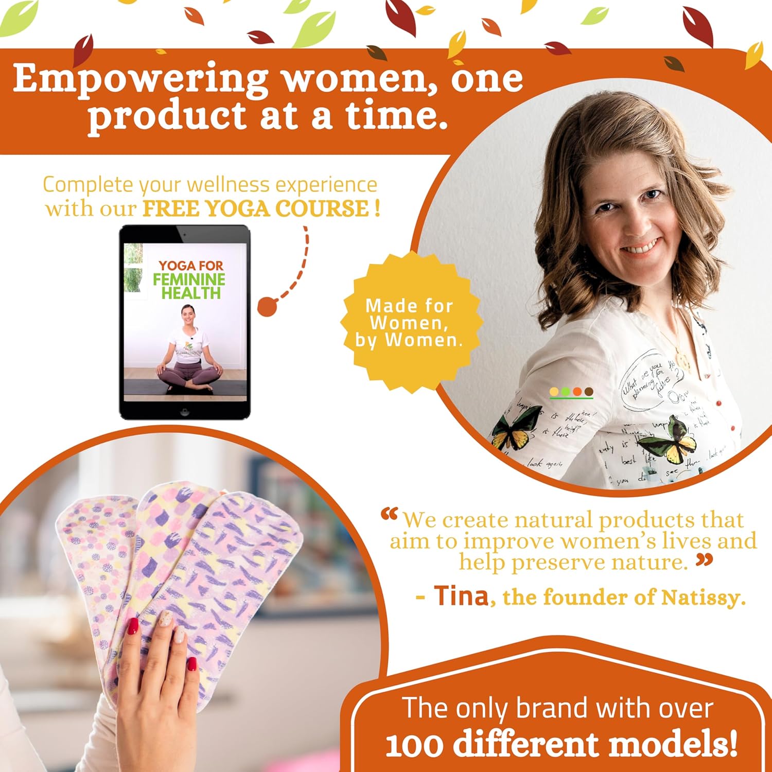 Rutschfeste Binden aus Bio-Baumwollstoff für starke Menstruation (6er-Pack L+XL) – wiederverwendbar, sehr saugfähig und geruchsfrei – waschbar bis 95 °C und ideal für Frauen und Jugendliche – Bild 7