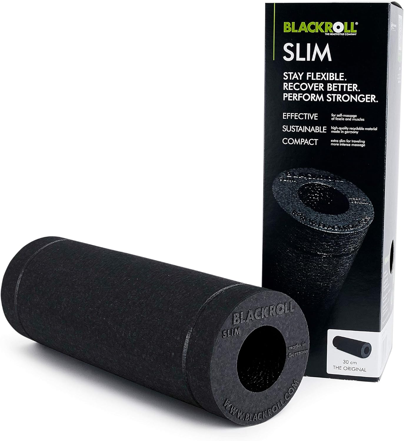 BLACKROLL® Standard Faszienrolle Original Massagerolle für Faszien-Trainingsrolle in verschiedenen Farben