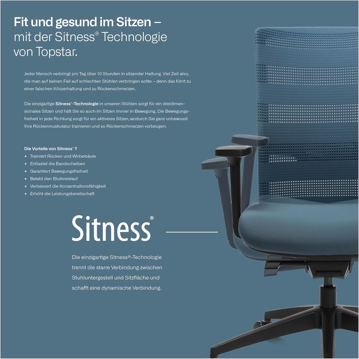 Topstar Hocker Sitness 20 – Bild 5