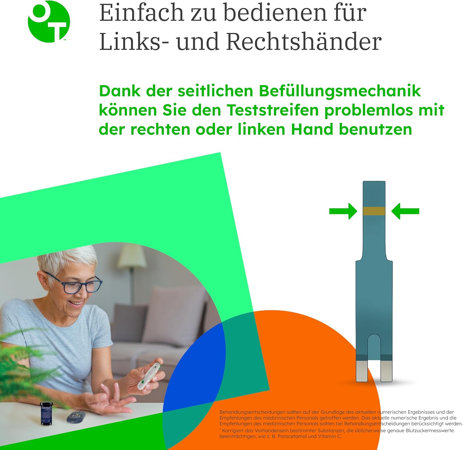 OneTouch Ultra Plus Blutzucker-Teststreifen I 30 Stück I 1 Packung I zur Blutzuckermessung bei Diabetes (Zuckerkrankheit) – Bild 6