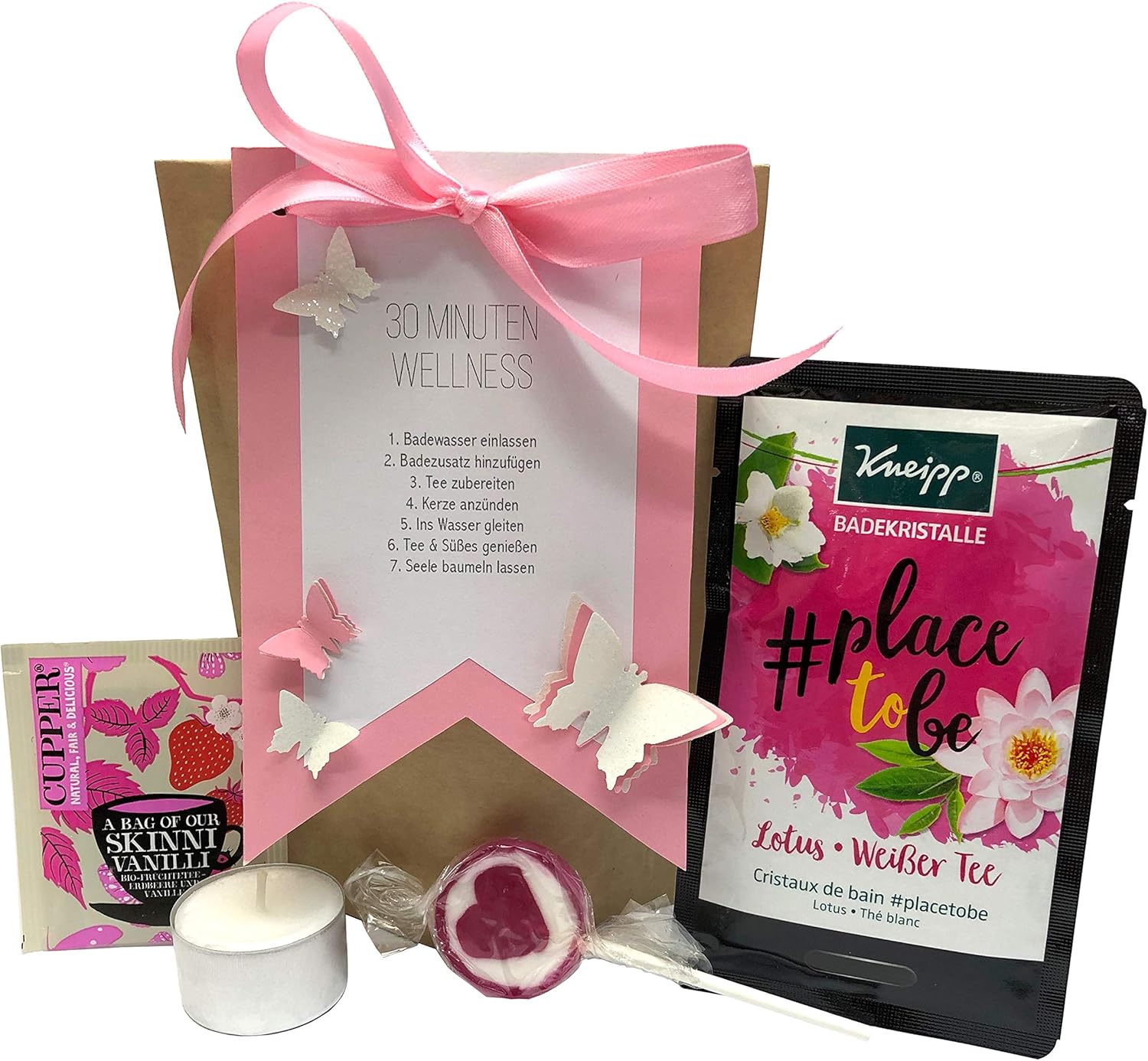 30-Minuten-Wellness-Set, Geschenkset, Gastgeschenk für Frauen