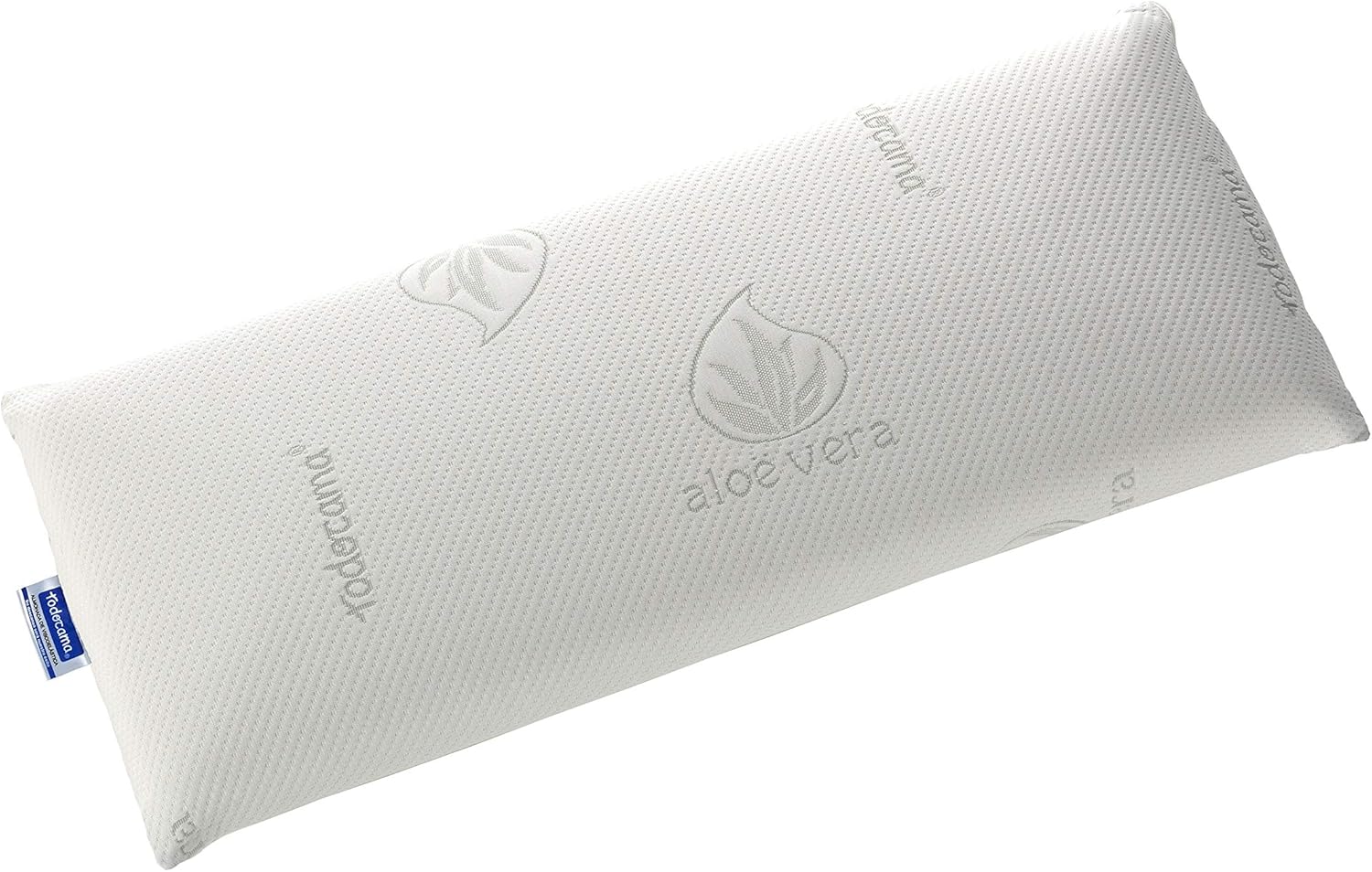 Todocama – Memory-Schaum-Kissen, 75 cm Kern, kompakt, Bezug mit doppeltem Reißverschluss, Aloe Vera-Stoff, thermisch verstellbar, Nackenverstellung