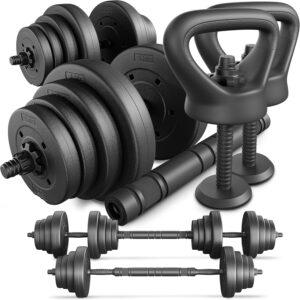 TREX SPORT Hanteln-Set | 4in1 Set K...