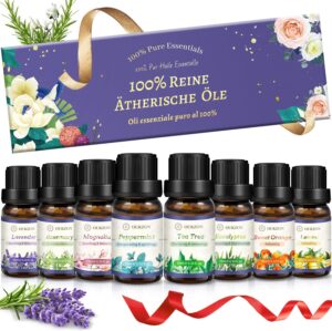 Ätherische Öle Set, 8 x 10 ml Aro...