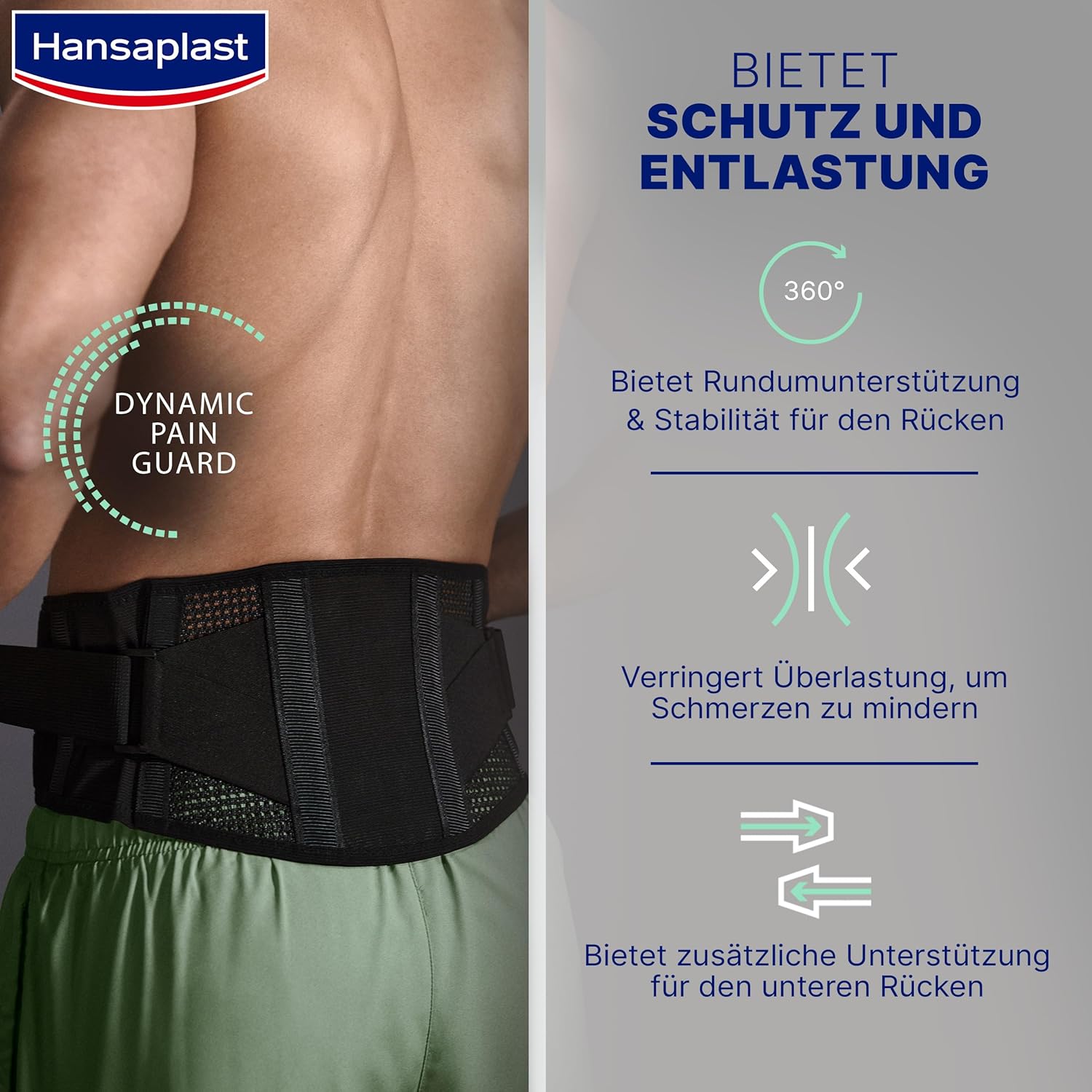 HANSAPLAST Rücken-Schutzbandage – Bild 2