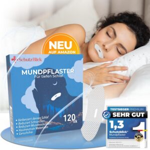 Premium Schlaf-Mundpflaster (120 St...
