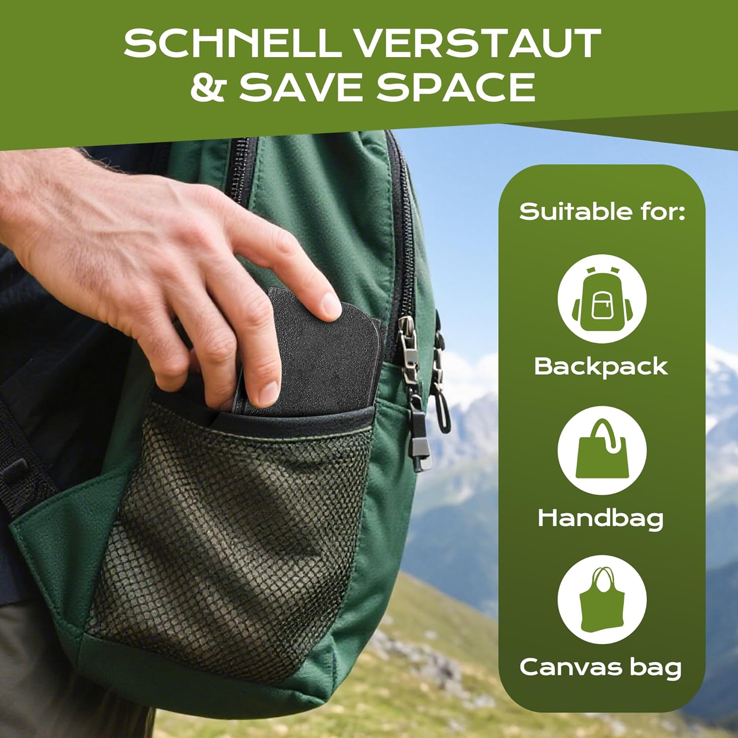 Sitzkissen Outdoor faltbar 2er Set, wetterfeste & wasserdichte Thermo-Sitzauflage Outdoor Kinder, leicht und kompakt, für Wandern, Camping, Stadion, Picknick & Garten – Bild 4