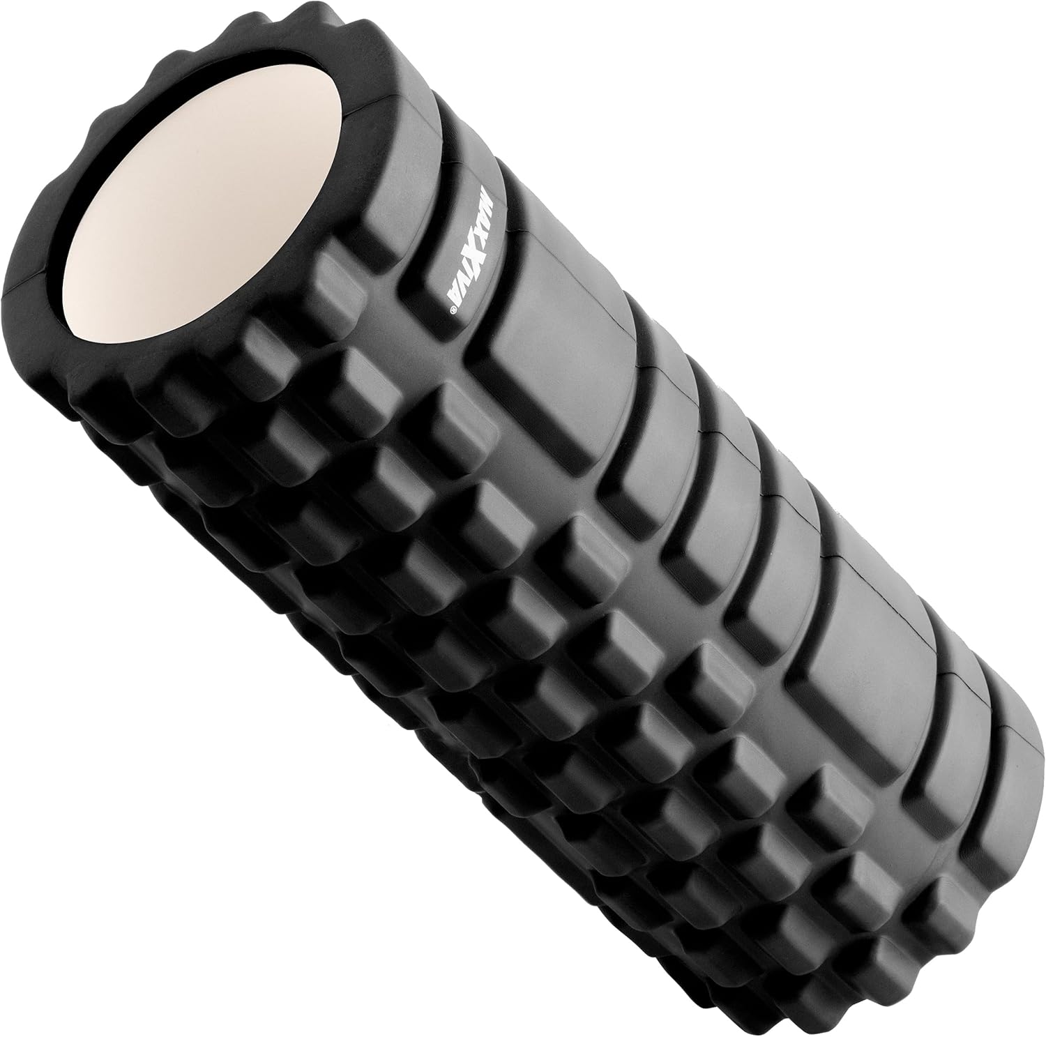 Massagerolle 33 x 14 cm, Faszienrolle, Trainingsrolle, Fitness-Zubehör, Fitness-Training, Fitnessgerät, Yoga, Gymnastik, Pilates, Physiotherapie