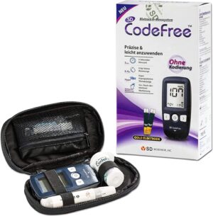 SD CodeFree Blutzuckermessgerät-St...