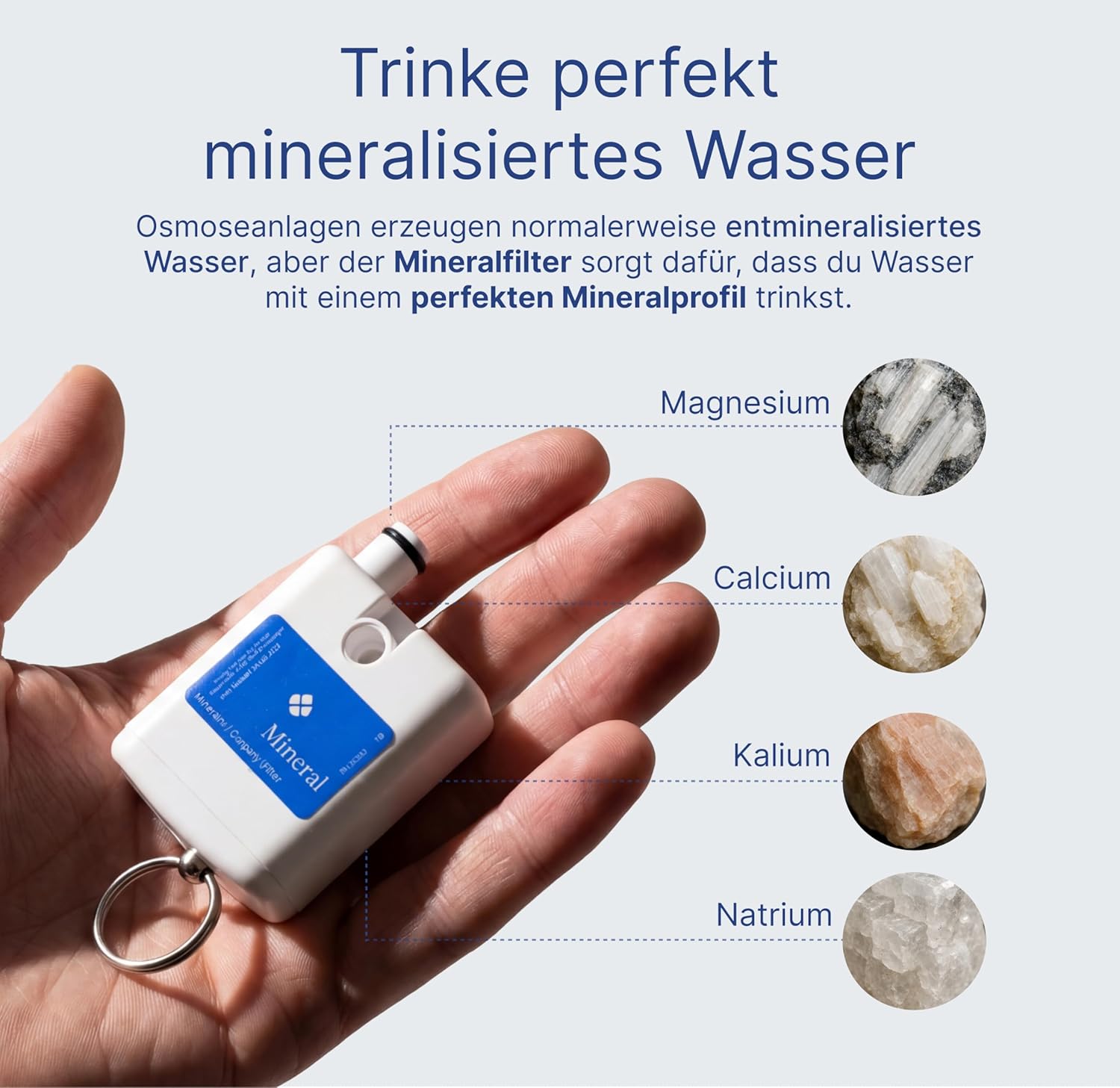 HO3 Home One Tisch-Osmoseanlage für Trinkwasser mit 4 Temperaturstufen (RT, 50, 85, 95 °C), 10 Stufen Wasserausstoß, mit Echtzeit-TDS, 8-stufiger Filterung und doppeltem Luma UV, Wasserfilter (schwarz) – Bild 5