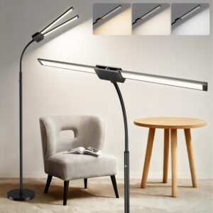 LGMCF Kabellose Stehlampe Wohnzimme...