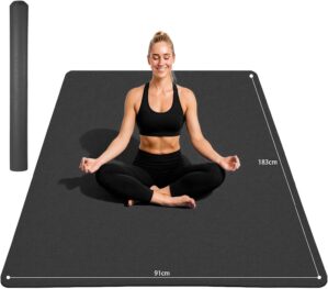 Stepwaver Extra große Yogamatte 18...