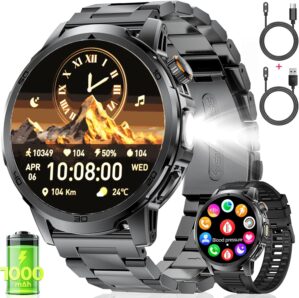 FEELNEVER Militär-Smartwatch für ...