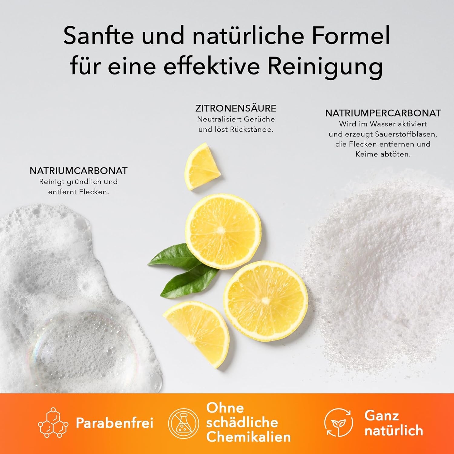 PERIOD Disk Tabs – Natürliche Reinigung für Menstruationstassen und Menstruationsscheiben – Entfernt hartnäckige Flecken und Gerüche, ohne die Bandscheiben und Tassen zu beschädigen – 6-Monats-Vorrat – Bild 4