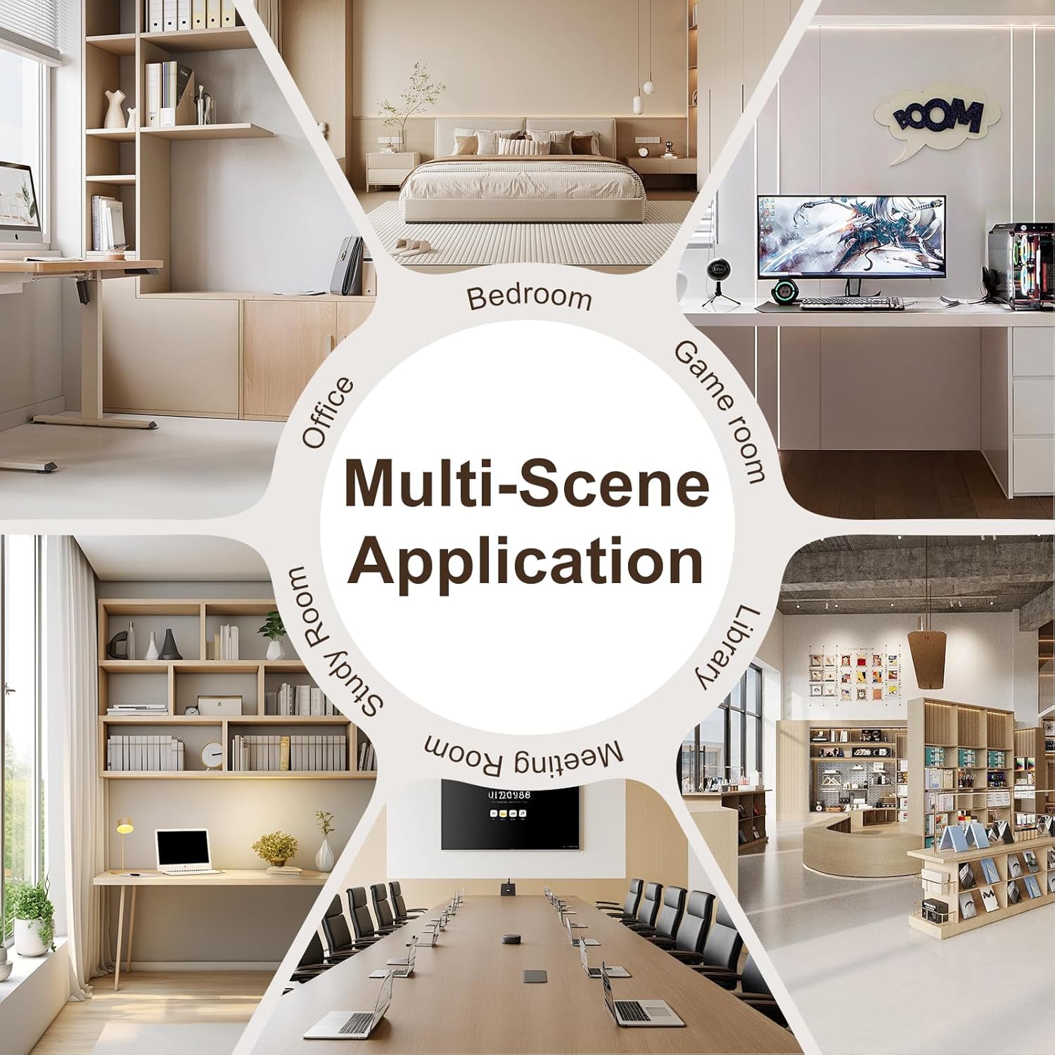 Schreibtischstuhl, Bürostuhl, Heimbüro, Drehstuhl, Samt-Make-up-Stuhl mit Armlehnen, Rollen, ergonomisch, bequem, Damen, Mädchen, Schminkstuhl, höhenverstellbar, Schlafzimmer, Heimbüro, Weiß – Bild 6