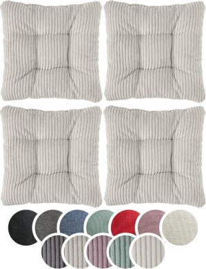 sleepling 4er-Set Stuhlkissen, 38 x...
