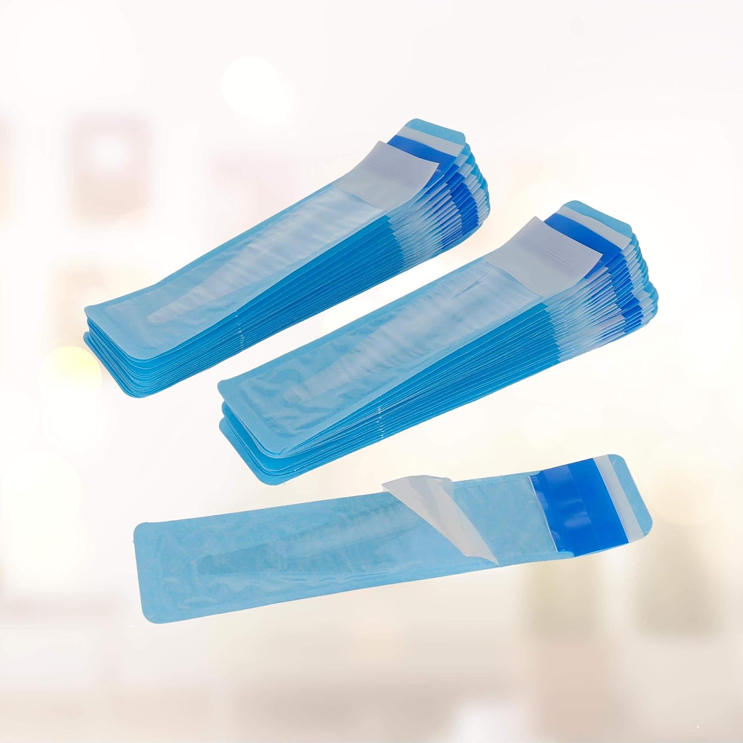 Lantelme 4298 Hygienehüllen für Fieberthermometer ohne Gleitmittel, für Erwachsene/Baby, Thermometer-Schutzhüllen, 100 Stück – Bild 5