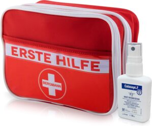 2-in-1-Erste-Hilfe-Set rot