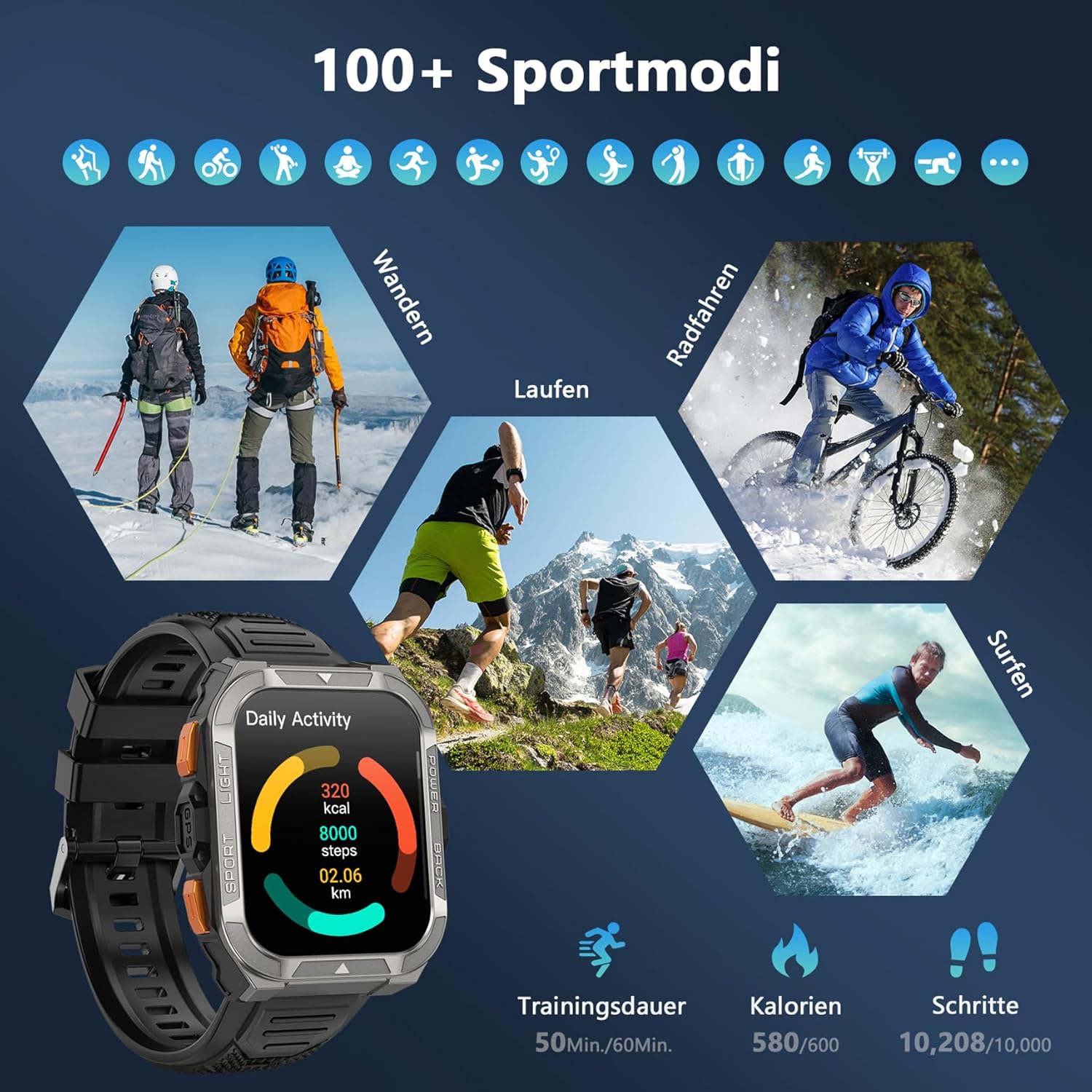 Blackview Smartwatch – Bild 6