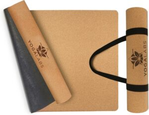 Premium 2-in-1 Yogamatte aus Kork &...