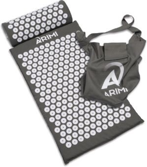 ARIMI Akupressurmatte mit Kissen un...