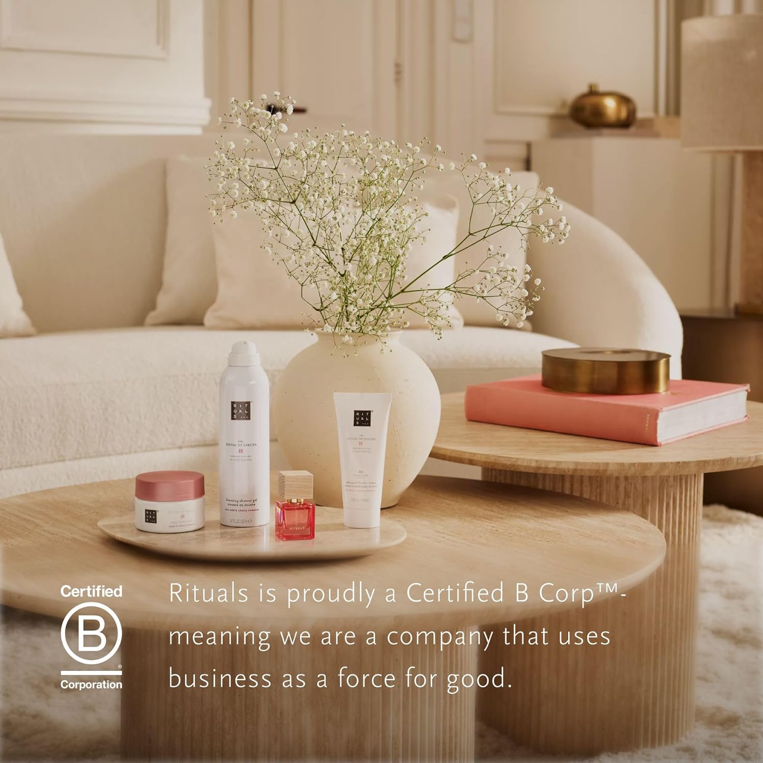 RITUALS The Ritual of Sakura Geschenkset Medium – Geschenkbox mit Körperpflegeprodukten mit Reismilch und Kirschblüten – Bild 6