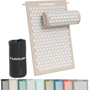Tunturi Akupressurmatte mit Kissen ...