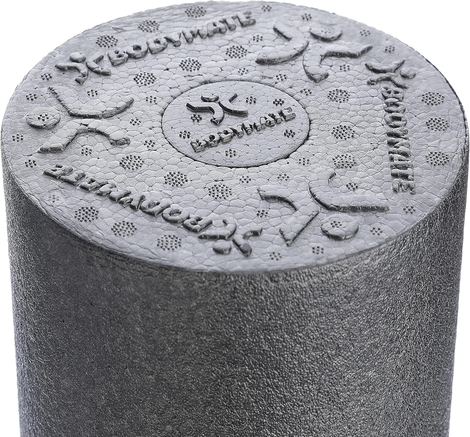 BODYMATE Care mit Core-Faszien-Set bestehend aus Faszien-Pflegerolle 35 x 14 cm mittelhart mit umlaufender Rille, zwei kleinen Rädchen mit glatter und genoppter Oberfläche 20 x 4,5 cm schwarz mit E-Book – Bild 8