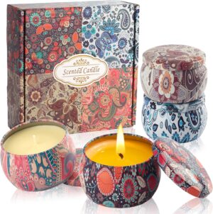 Duftkerzen-Geschenkset, Duftkerzen-...