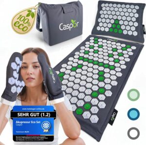Akupressurmatten-Set – Kissen, Ha...