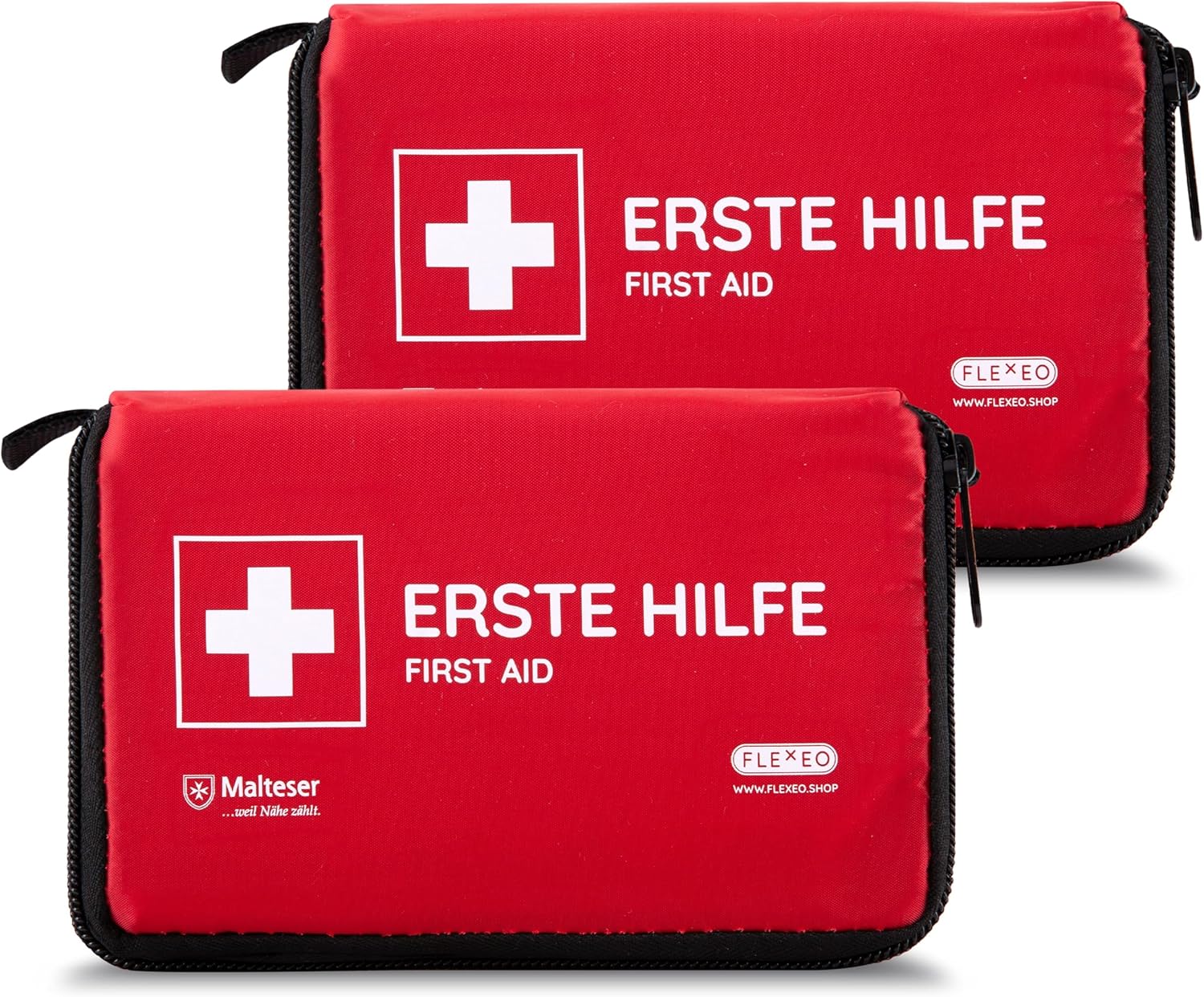 2 x Mini-Erste-Hilfe-Set – Outdoor, Fahrrad, Wandern, Reisen, klein, Erste-Hilfe-Set, unterwegs, Kinder