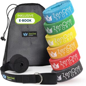 ZenOne Sports® Fitnessbänder Stof...