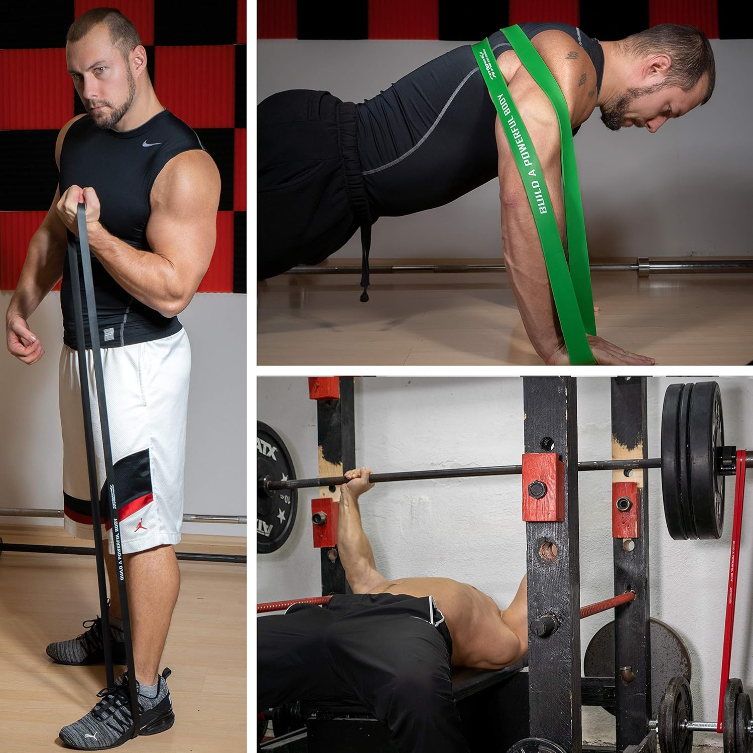 Raigeki Fitness-Widerstandsbänder, Gummibänder (+ Trainingspläne) (Einzel- und Set), lange Widerstandsbänder, Fitnessbänder für Kraftsport – Fitnessband Terrabands Gymnastikbänder – Bild 5