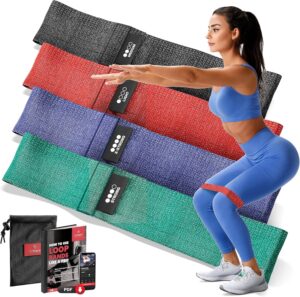 Fitnessband-Set, Latex-/Stoffschlau...