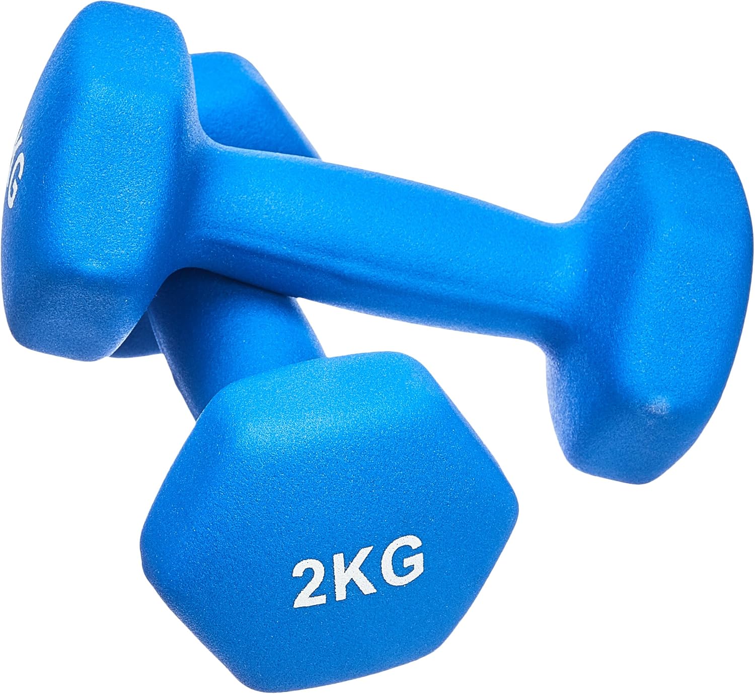 Amazon Basics Neopren Hanteln Gewichte (2er-Sets, 1kg - 5kg Hanteln) – Bild 2