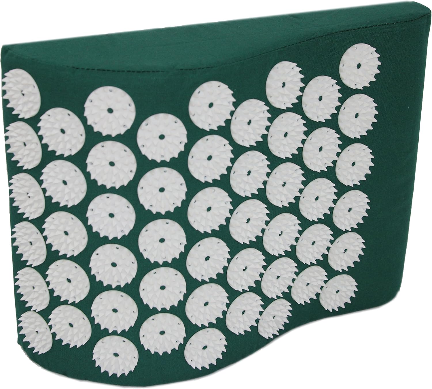 HQ Akupressurkissen Nackenkissen Nagelkissen Iplikator 31 x 23 cm Green Shanti Entspannungskissen Green Eco – Bild 3