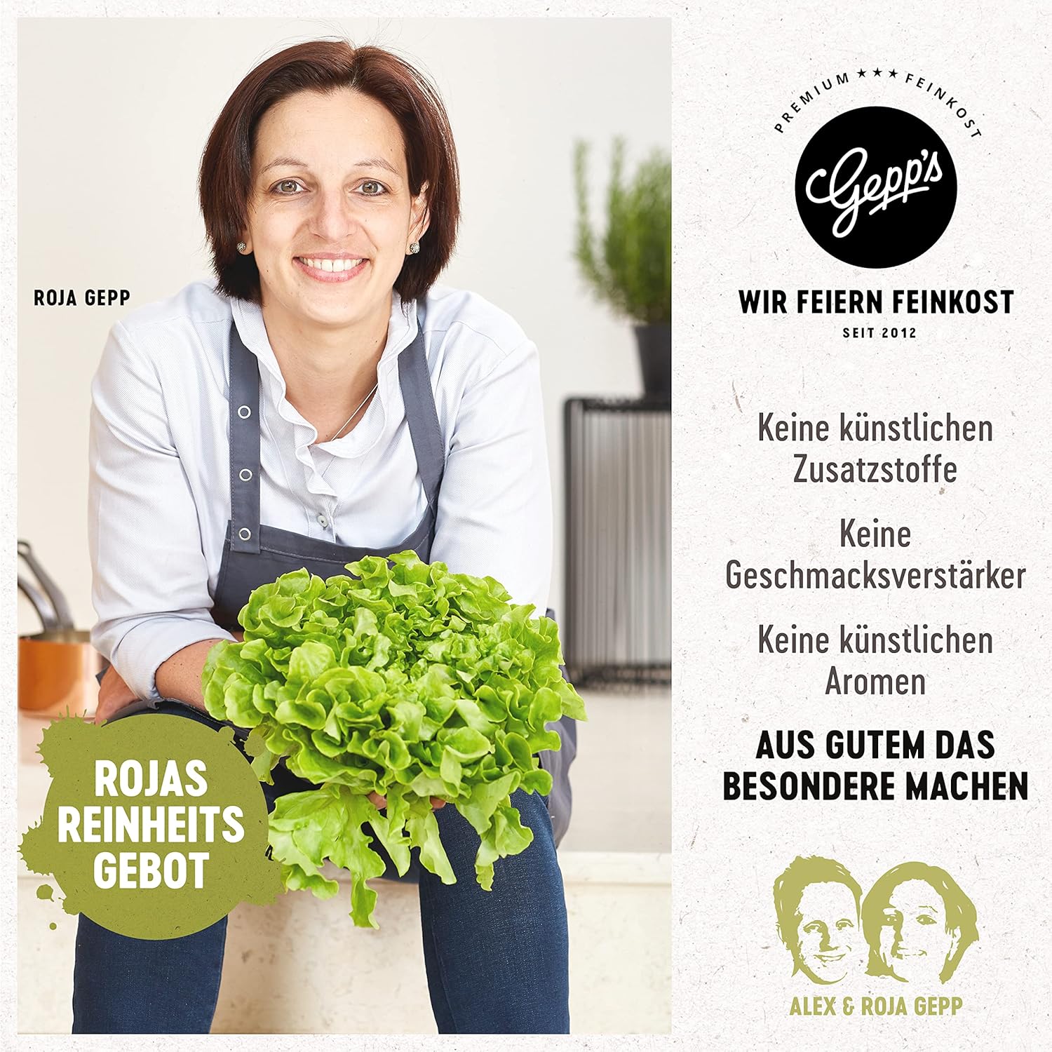 Gepp's Feinkost Candle Light Dinner Box I Romantisches Abendessen für Zwei mit spanischem Rotwein, Pasta in Herzform, Trüffelpesto und mehr I Gourmet-Geschenkset – Bild 9