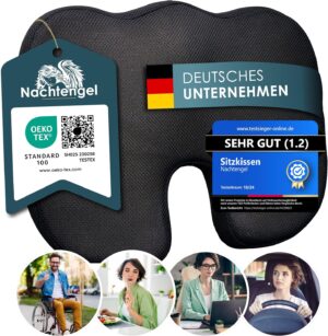 Orthopädisches Sitzkissen mit Memo...