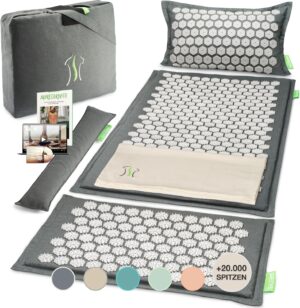 BACKLAXX Akupressurmatten-Set mit K...