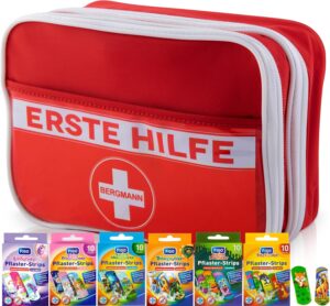 Erste-Hilfe-Set, deutsche Sprache +...