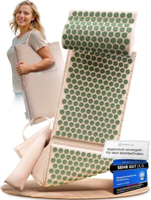 Akupressurmatte XL mit ergonomische...