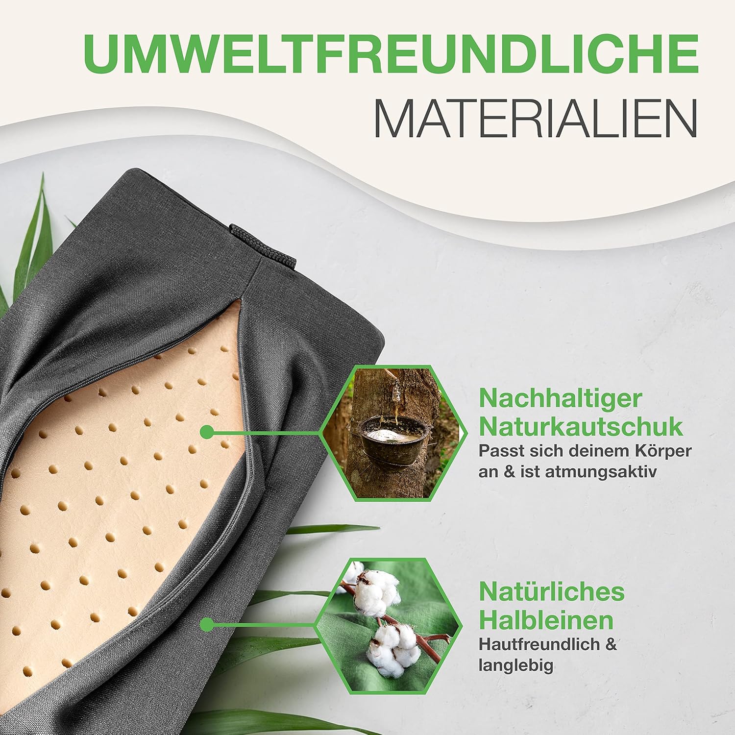 BACKLAXX Akupressurkissen Nacken – Nackenkissen bei Verspannungen an Schulter, Nacken, Rücken und Fuß – Akupressurkissen bei Kopfschmerzen und Migräne – Akupressur-Nackenrolle – Bild 4