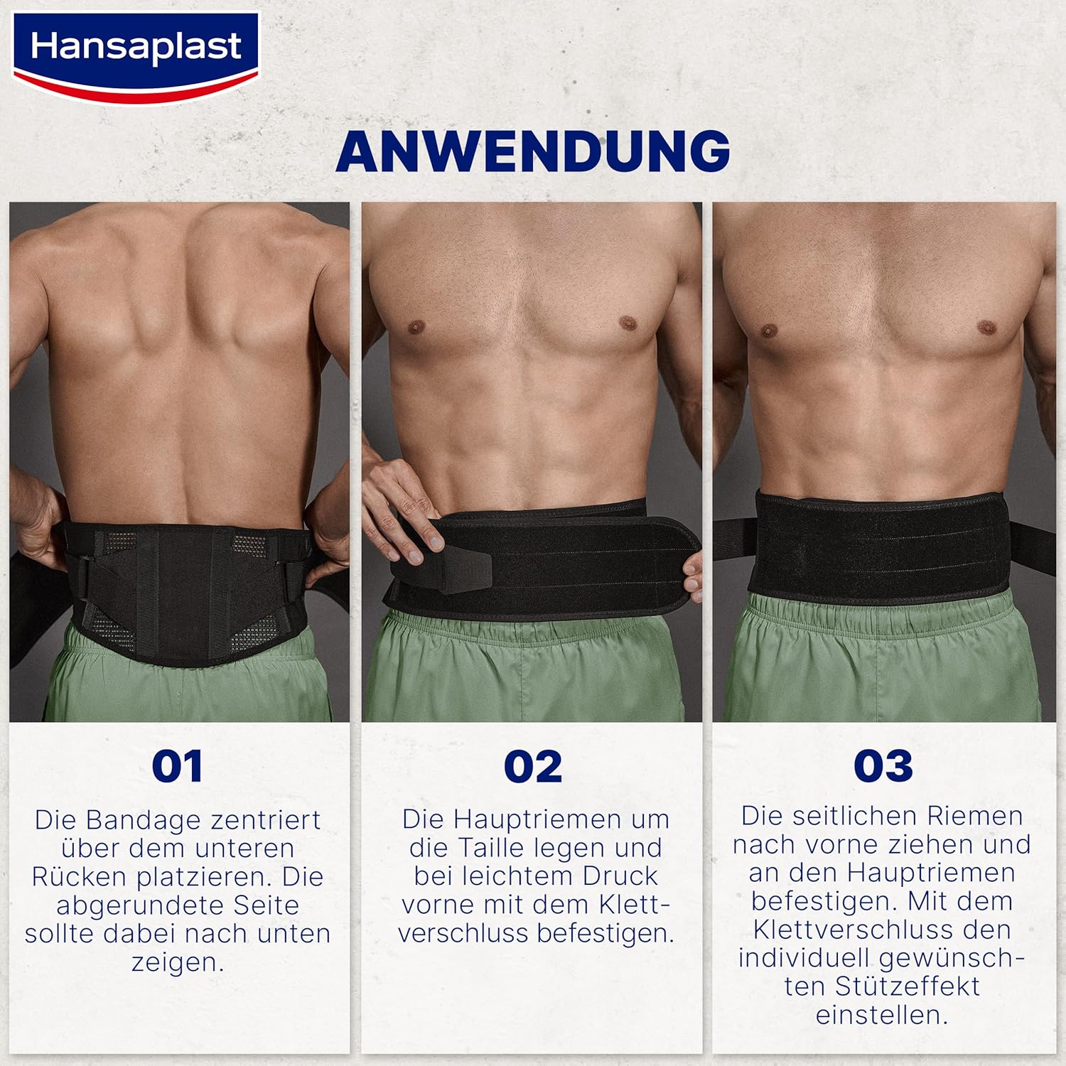 HANSAPLAST Rücken-Schutzbandage – Bild 7