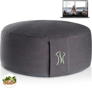 BACKLAXX Meditationskissen rund 35 ...